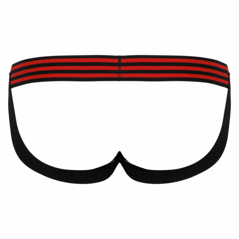 Moske-hlacke-jockstrap-spodnje-perilo-za-moske_4 Moške Jock hlačke črno-rdeče Svenjoyment