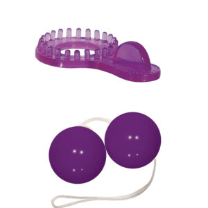 Adam & Eve Complete lovers kit erection ring