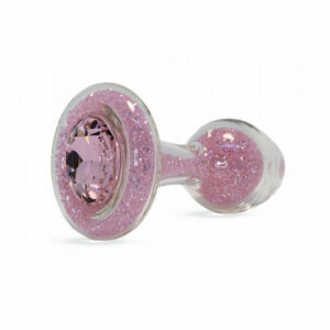 Steklen čep z diamantom Stardust Gem