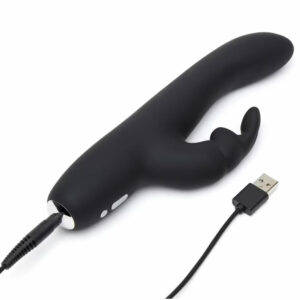 Fifty Shades of Grey Greedy girl Slimline Rabbit vibrator polnjenje