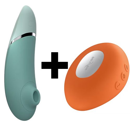 Womanizer Next turkizen in We-Vibe Temp orange