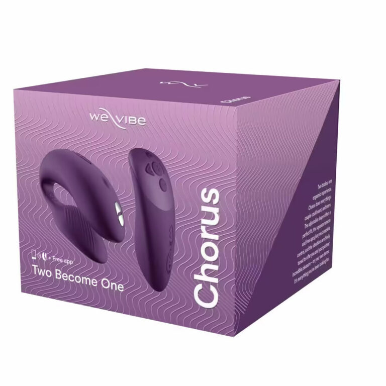 We-Vibe Chorus vijoličen vibrator za pare