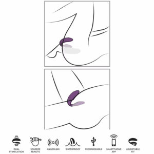 We-Vibe Chorus vijoličen lastnosti