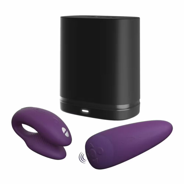 We-Vibe Chorus vijoličen šatulja