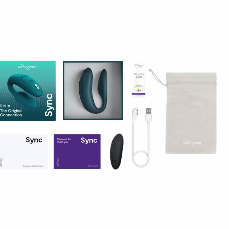 We-Vibe-Couples-vibrator-Sync-2-green_8 We-Vibe Sync 2 zelen - kaj je v škatli