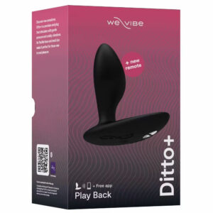 We-Vibe Ditto+ analni vibrator črn