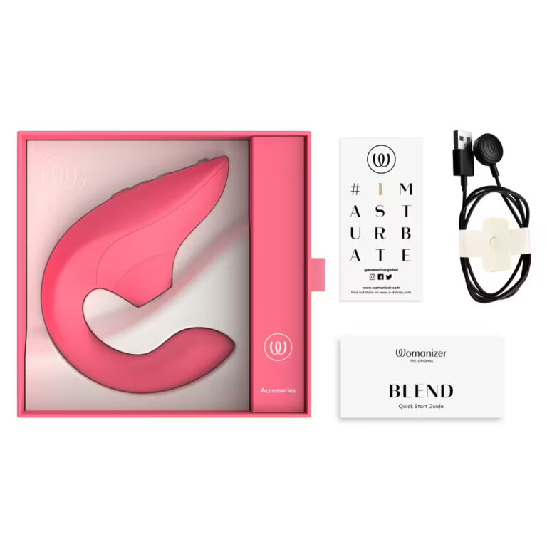 Lolita-erotic-shop-Womanizer-Blend.pink_3 Womanizer Blend kombinirani pulzator roza