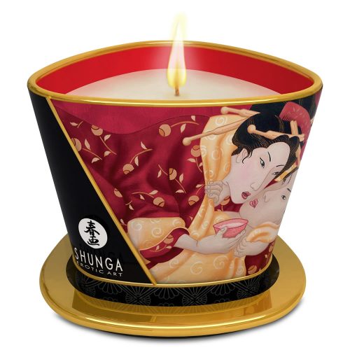 Masažna sveča Shunga Sparkling Strawberry 170 ml