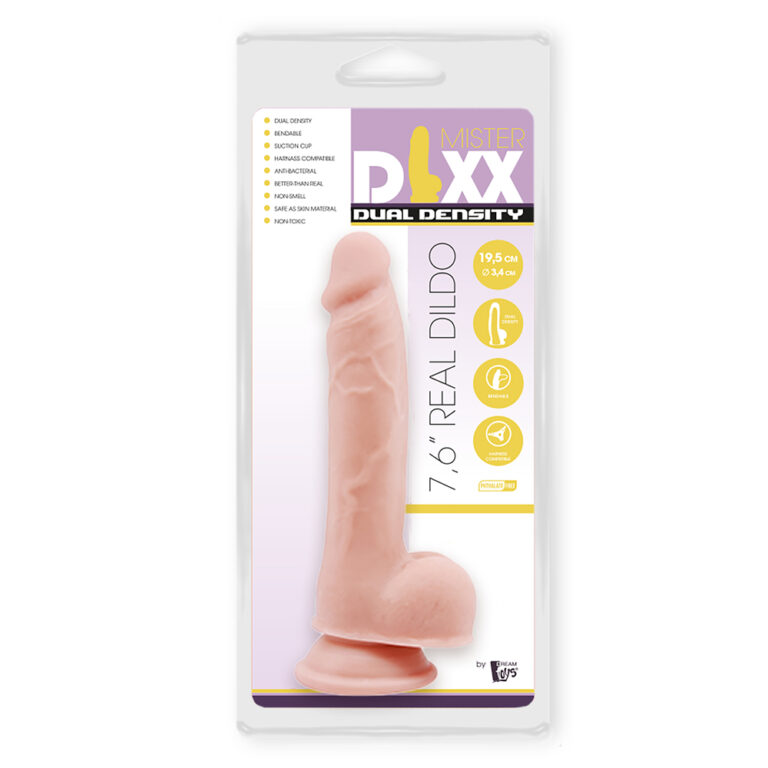 Mr Dixx Dual Density Dildo 7.6 inch