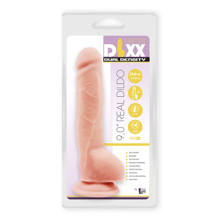 Lolita-erotic-shop-dreamtoys-Mr-Dixx-9-inch-dual-density-dildo-4 Mr Dixx Dual Density Dildo 9 inch
