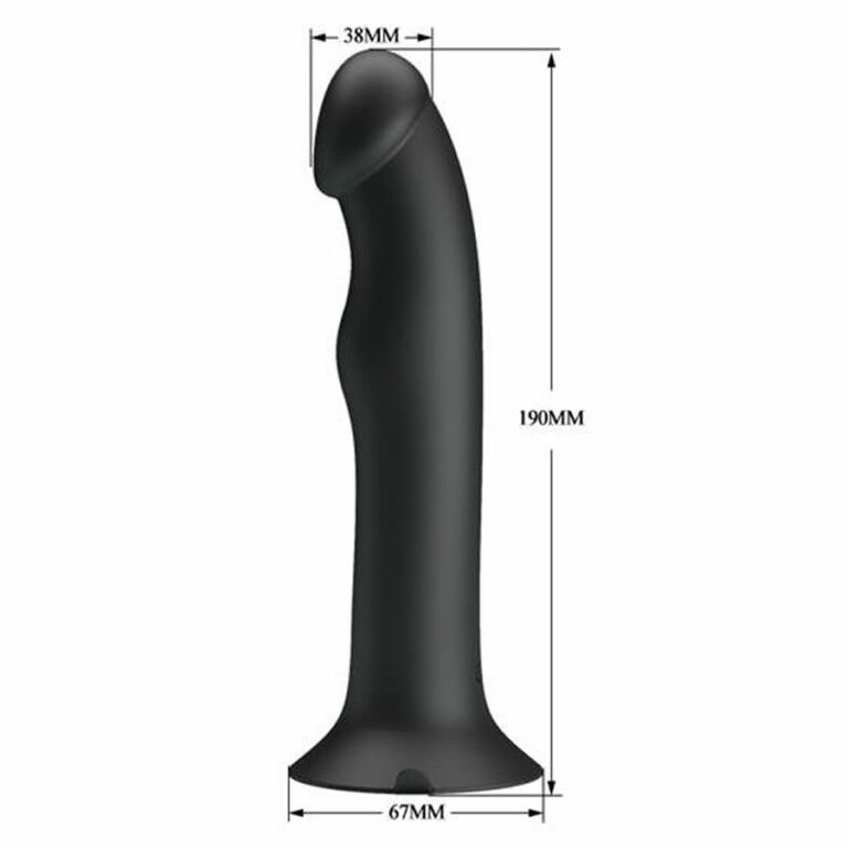 Lolita-erotic-shop-Pretty-love-Murray-dildo-black_4 Vibracijski dildo Pretty Love Murray črn