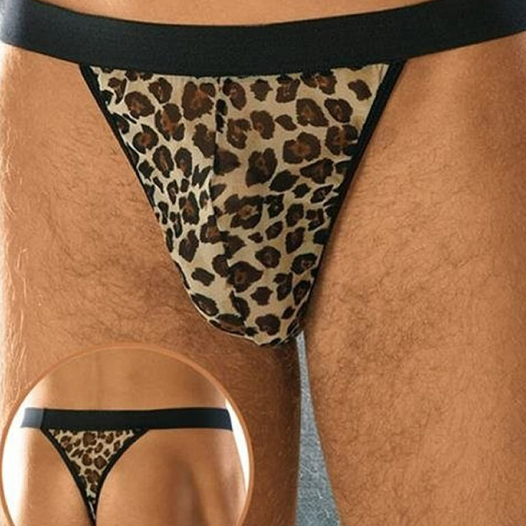 Lolita-erotic-shop-moske-tangice-leopard-4457-Softline_2 Moške tanga hlačke SFL 4457 leopard
