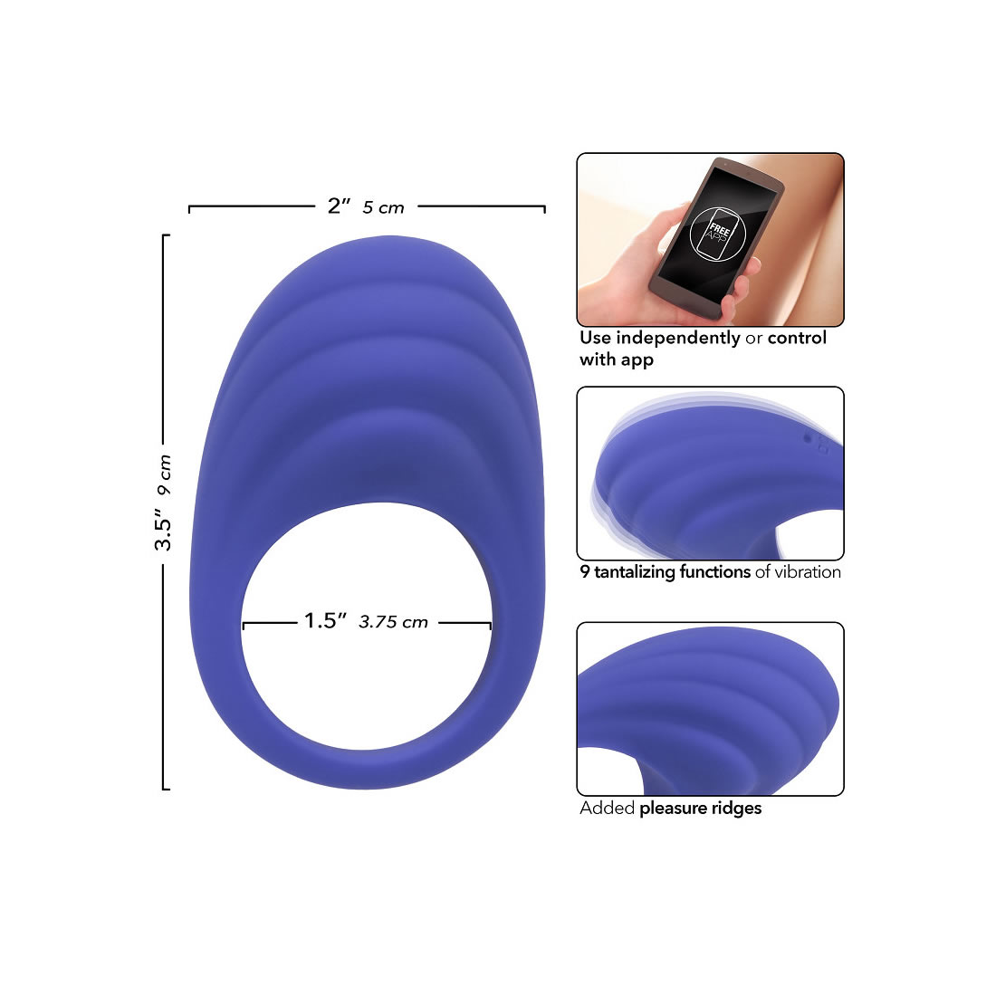 Lolita-erotic-shop-Calexotics-Connect-Couples-ring-2 Calexotics Connect Couples ring vibracijski obroček