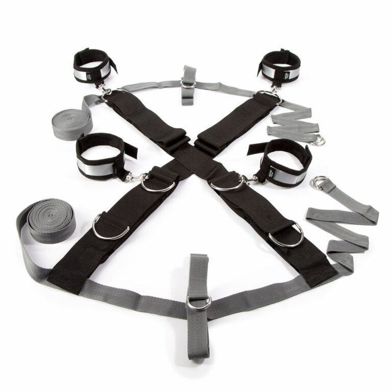 Lolita-erotic-shop-Fifty-Shades-of-Grey-Keep-Still-over-the-bed-cross-restraint-silver-3 Fifty Shades of Grey Keep still over the bed cross restraint