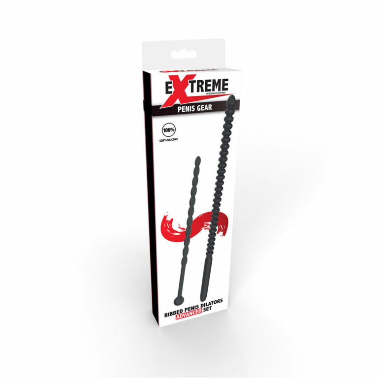 Lolita-erotic-shop-Hidden-desire-Extreme-ribbed-penis-dilator-set-2-pcs-2 Penis dilator set narebren 2 delni Hidden desire extreme