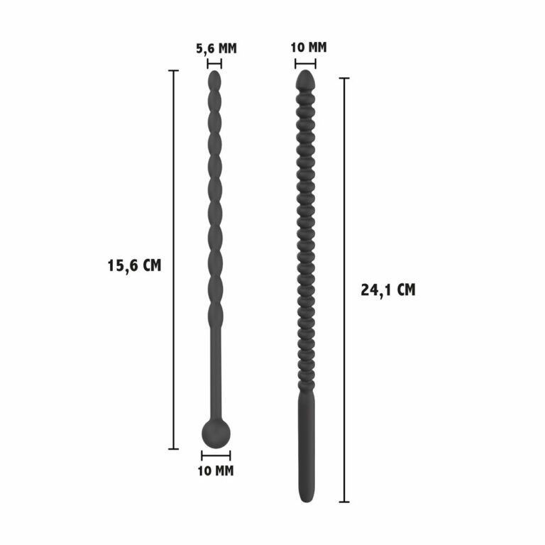 Lolita-erotic-shop-Hidden-desire-Extreme-ribbed-penis-dilator-set-2-pcs-4 Penis dilator set narebren 2 delni Hidden desire extreme