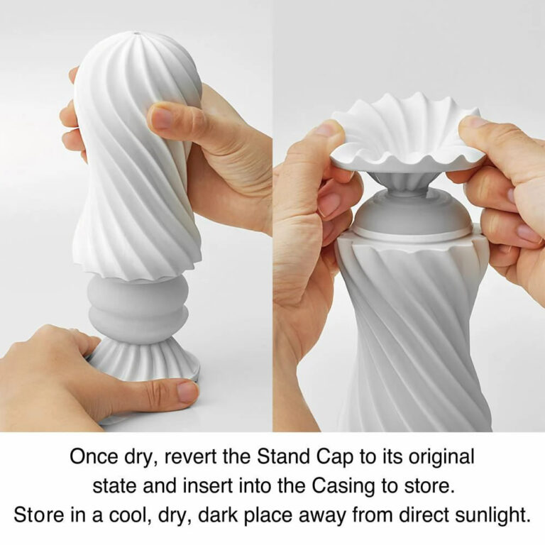 Tenga Flex rocky black masturbator storage