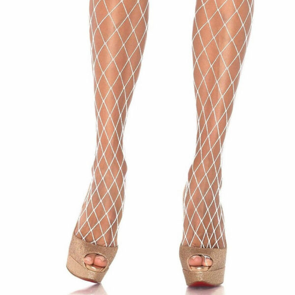 Hlacne-nogavice-Diamond-fisnet-9005-bele-Leg-Avenue-2 Diamond fishnet stockings