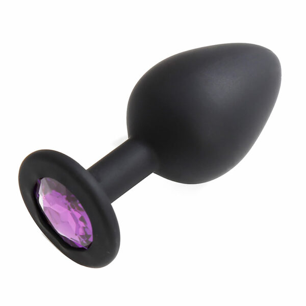 Pleasure-box-Love-to-play-for-her-3 Butt plug with diamond