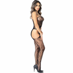 Catsuit Daring Intimate Floral suspender
