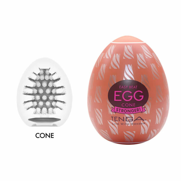 Tenga-egg-strong-hard-boiled-egg-cone Jajček Tenga egg strong Cone Hard boiled