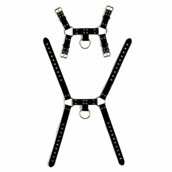 Virgite-manbondage-body-harness-model-2-4 Body Harness za moške Virgite