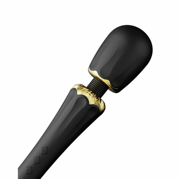 Zalo-Wand-vibrator-Kyro-massager-black-3 Zalo Wand vibrator Kyro črn