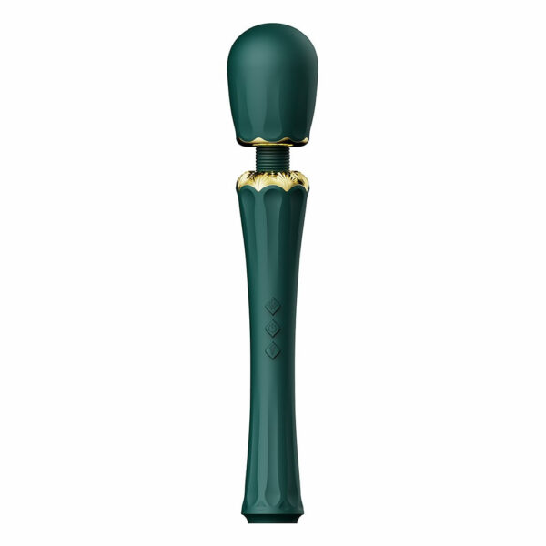 Zalo-Wand-vibrator-Kyro-massager-green-4 Zalo Wand vibrator Kyro zelen