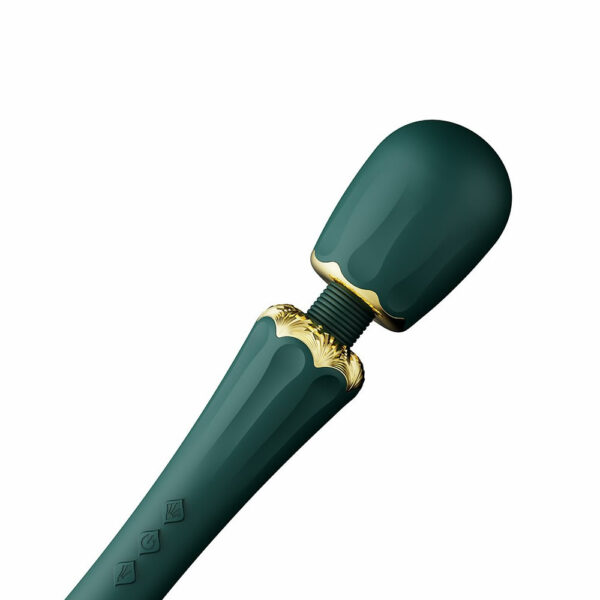 Zalo-Wand-vibrator-Kyro-massager-green-5 Zalo Wand vibrator Kyro zelen
