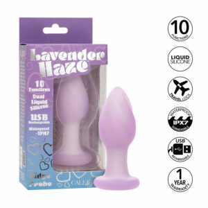 Claexotics-Lavender-haze-ridge-probe-butt-vibrator-5 Embalaža Lavender Haze Ridge Probe