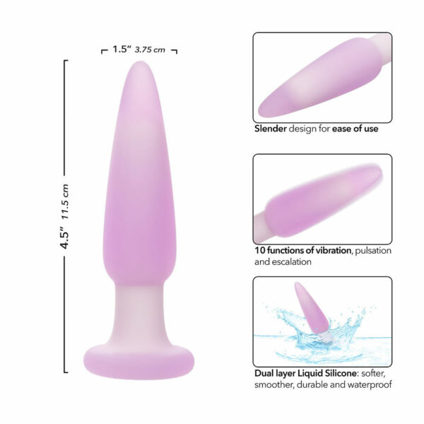 Claexotics-Lavender-haze-slender-probe-vibrating-butt-plug-4 Analni vibrator Lavender Haze Slender Probe