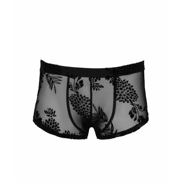 Noir-handmade-Flock-embroidery-short-shorts-moske-bokserke-3 Noir Moške bokserke Flock embroidery
