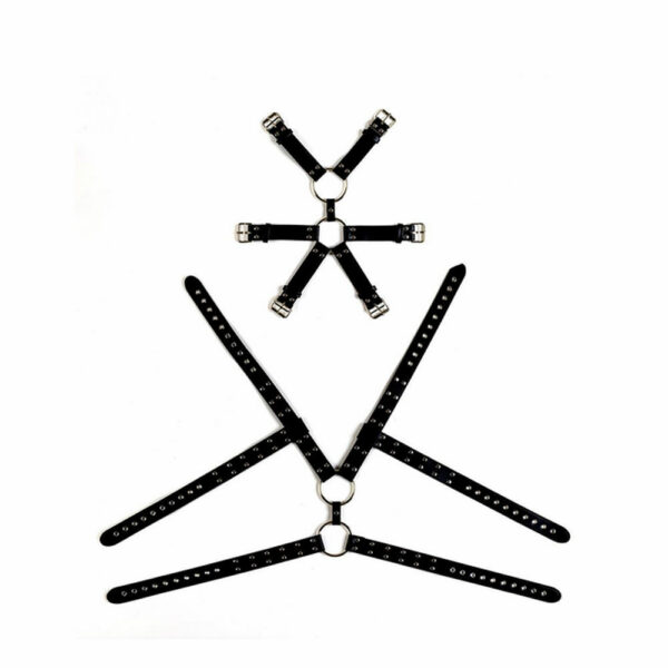Virgite-man-bondage-body-harness-model-6-oprtnik-iz-umetnega-usnja-3 Body Harness za moške Virgite 6