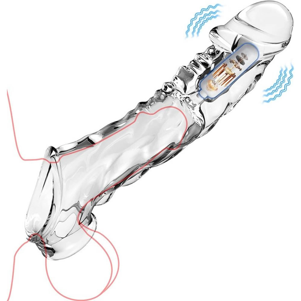 Dragon-root-vibrating-penis-extension-4 Podaljšek penisa z vibratorjem Dragon Root