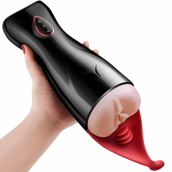 Avtomatski vibracijski masturbator s sesanjem Taurus