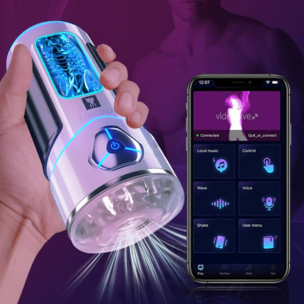 Vibracijski masturbator z App Galaku Phantom X