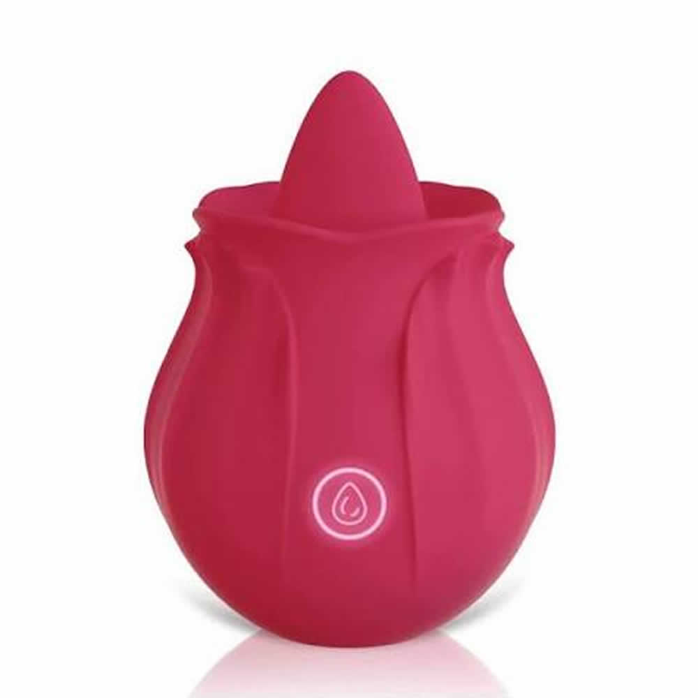 Lolita-LifeStyle-Rose-Flower-Lick-tongue-vibrator-1 Stimulator klitorisa z jezičkom Rose Flower