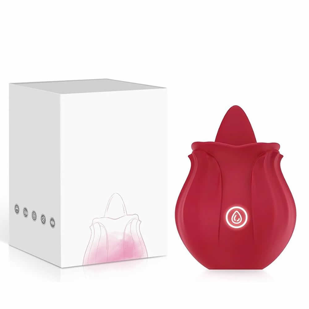 Lolita-LifeStyle-Rose-Flower-Lick-tongue-vibrator-2 Stimulator klitorisa z jezičkom Rose Flower