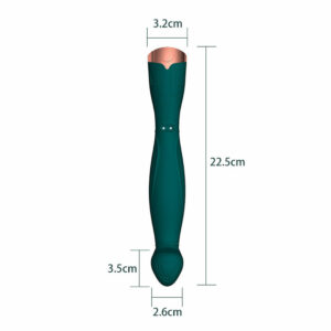 Lolita-eroti-shop-G-spot-flicking-vibrator-green-4 Vibrator točke G z gibajočo konico