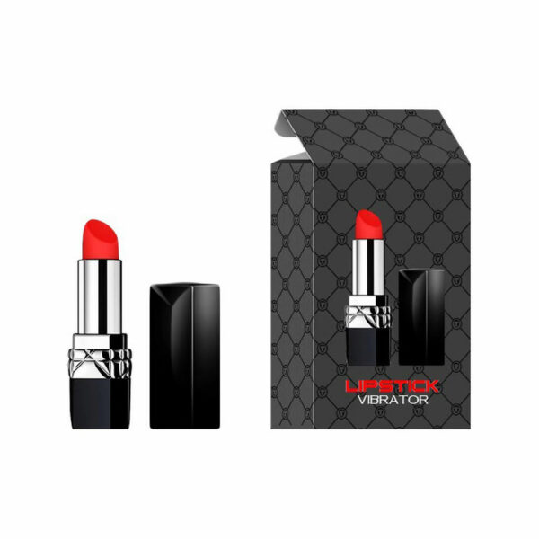 Lolita-eroti-shop-Lipstick.vibrator-10-frequency-silver-3 Vibrator v obliki šminke 10f