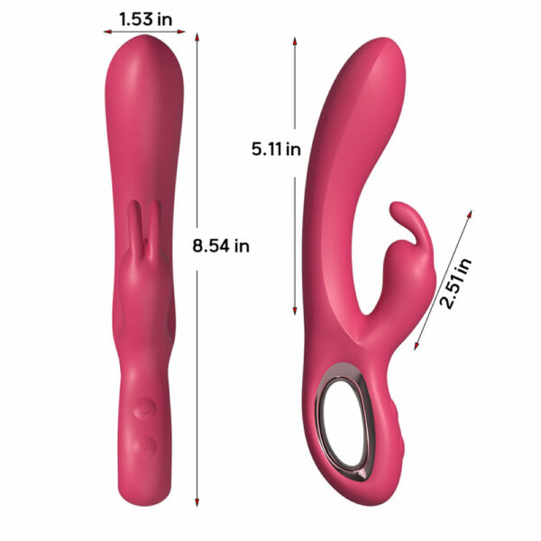 Lolita-eroti-shop-Rabbit-gentleman-vibrator-pink-4 Dimenzije Rabbit Gentleman