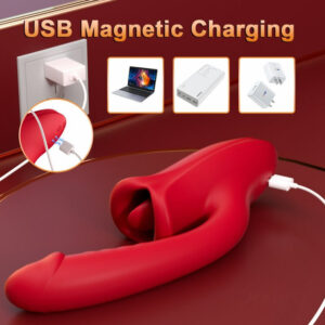 Rose licking charging