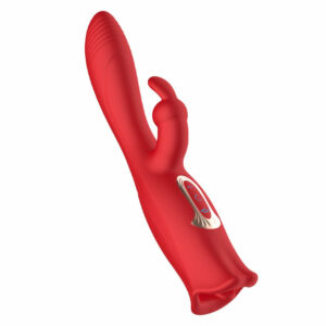 Lolita-eroti-shop-Triple-pleasure mouth-biting-rabbit-vibrator-5 Enjoy amazing solo sessions or enhance your couples play with our favorite Fantasy Triple Pleasure Mouth Clit kissing, Clit Stimulating Rabbit G-Spot Vibrator providing you with a blended orgasm.