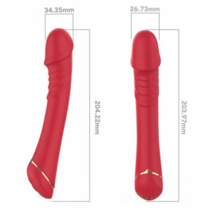 Dimenzije - Vibrator z realistično oblikovano konico