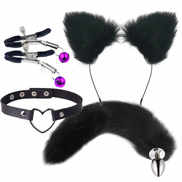 4 delni Cosplay komplet Kitty