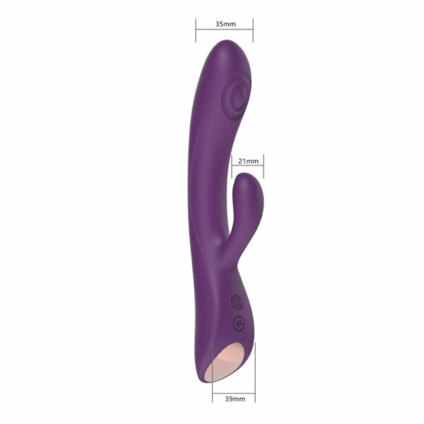 Lolita-erotic-shop-Bunny-and-clyde-rabbit-vibrator-purple-2 Vibrator s tapkanjem Bunny in Clyde