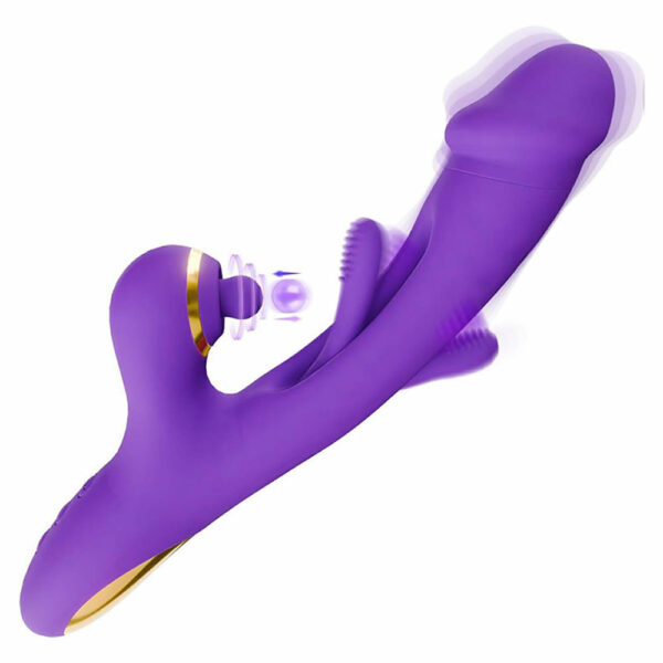 Tapkajoči vibrator s stimulacijo točke G