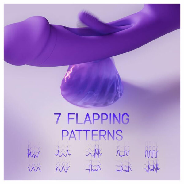 Lolita-erotic-shop-Flapping-vibrator-with-g-spot-vibration-and-clitoral-tapping-5 Tapkajoči vibrator s stimulacijo točke G funkcije