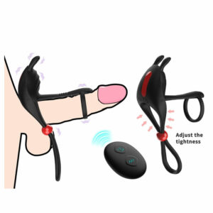Lolita-erotic-shop-Hgod-remote-control-adjustable-c-ring-vibrator-3 Nastavljiv vibracijski obroček z daljincem Hgod