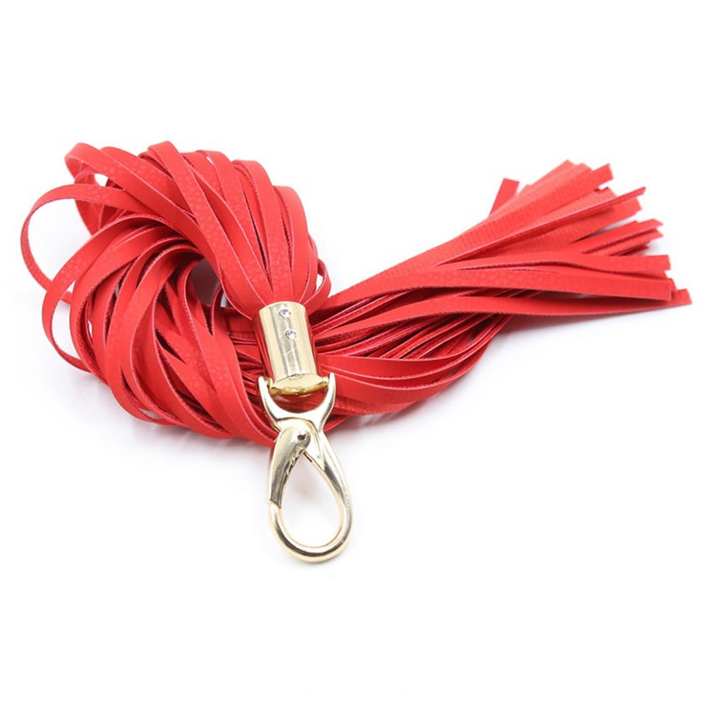 Lolita-erotic-shop-Hook-handle-whip-1 Bič z zlatim karabinom Hook